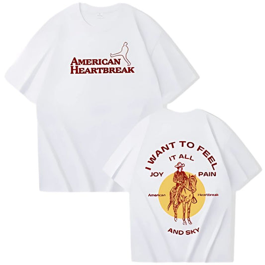 American Heartbreak White Shirt