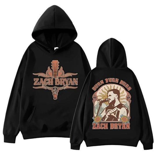 Burn Burn Burn Casual Black Hoodie