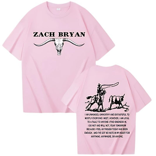 I Do Not and Will Not Fear Tomorrow Pink T Shirt