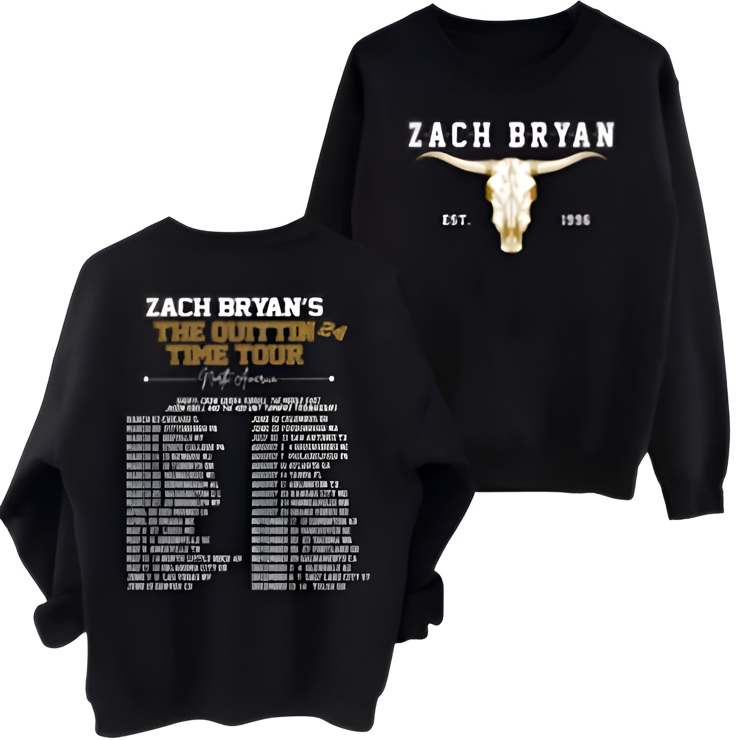 The Quittin Time Tour 2024 Crewneck