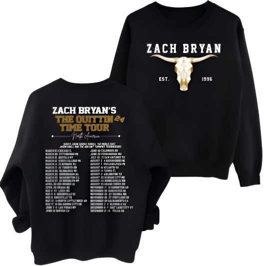 The Quittin Time Tour 2024 Crewneck
